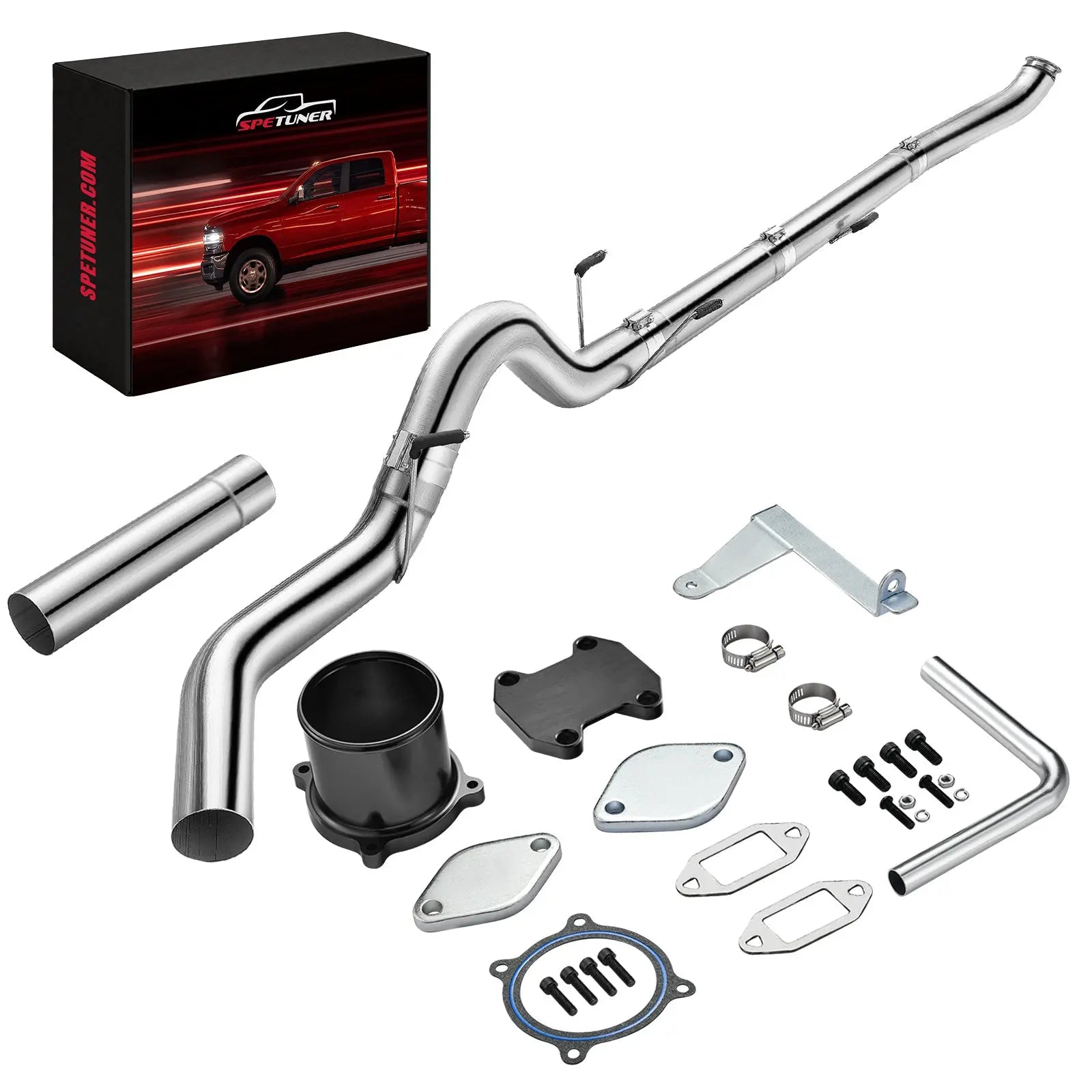 EGR/DPF Delete Kit for 2007.5-2009 Dodge Ram 6.7L Cummins 2500/3500 6.7 Cummins SPEtuner