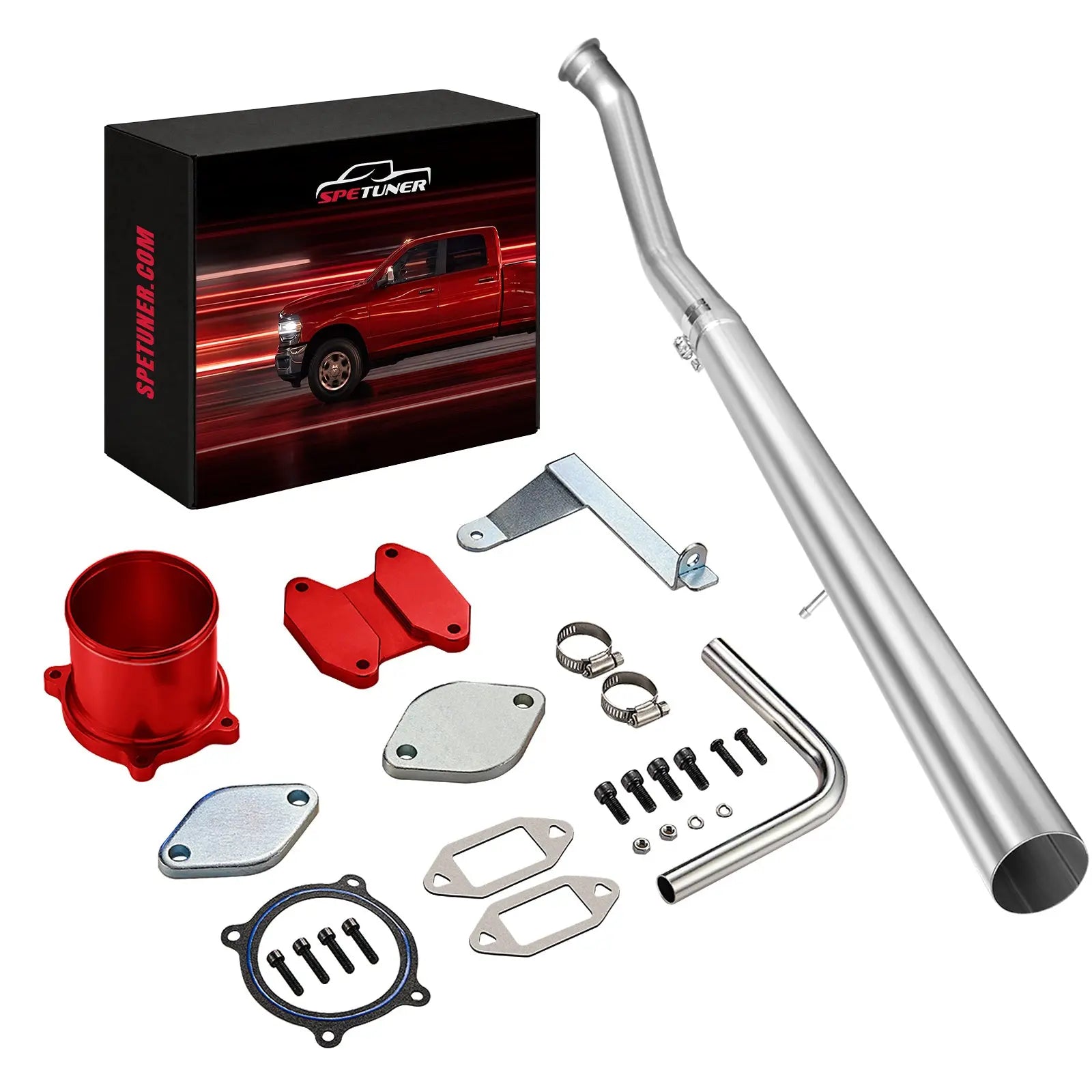 EGR/DPF Delete Kit for 2007.5-2009 Dodge Ram 6.7L Cummins 2500/3500 6.7 Cummins SPEtuner