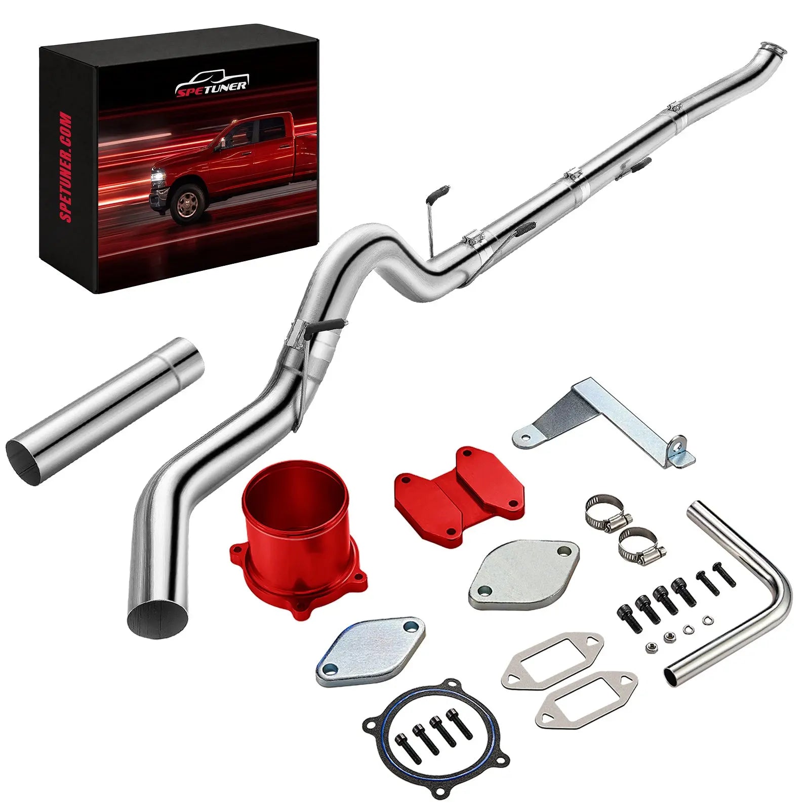 EGR/DPF Delete Kit for 2007.5-2009 Dodge Ram 6.7L Cummins 2500/3500 6.7 Cummins SPEtuner