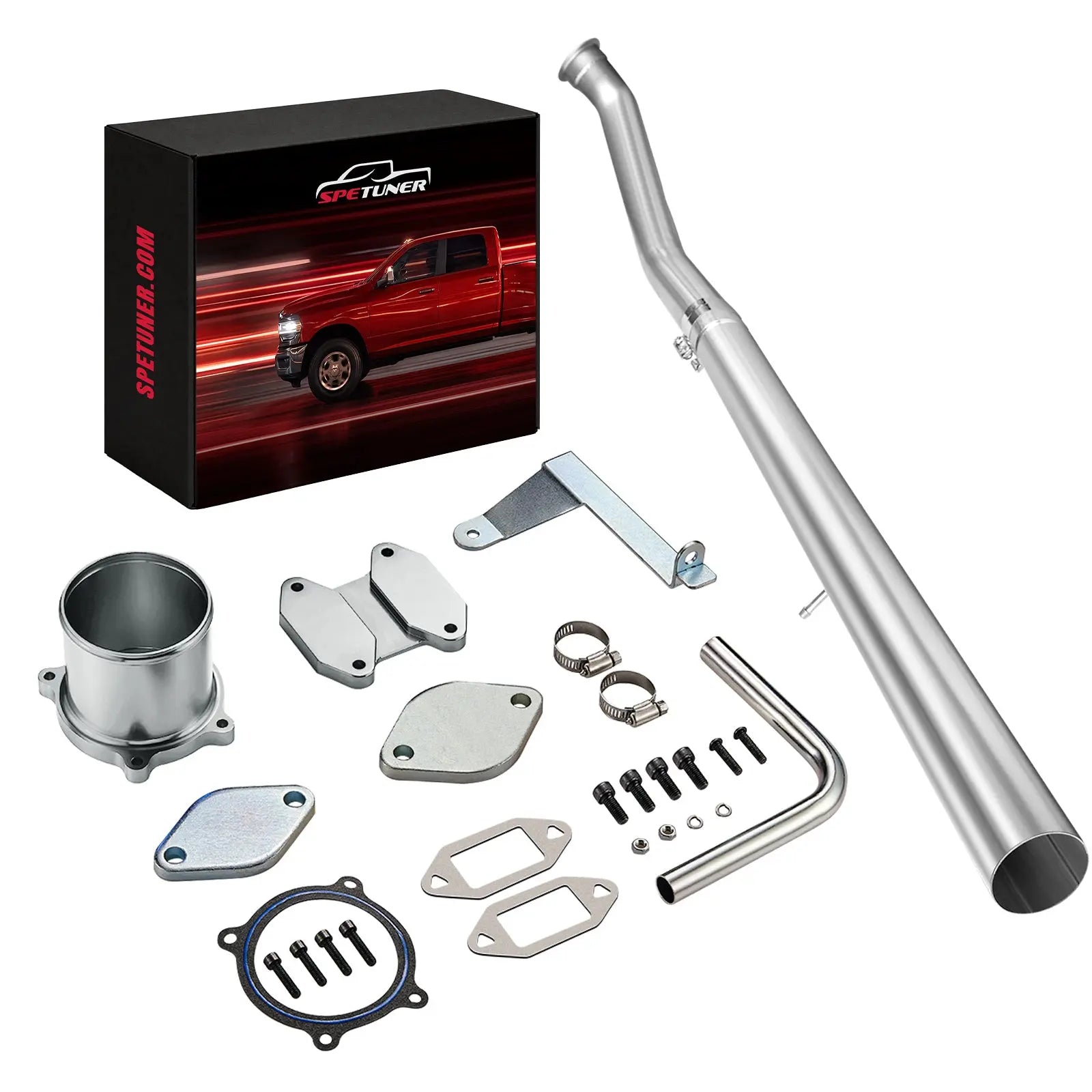 EGR/DPF Delete Kit for 2007.5-2009 Dodge Ram 6.7L Cummins 2500/3500 6.7 Cummins SPEtuner