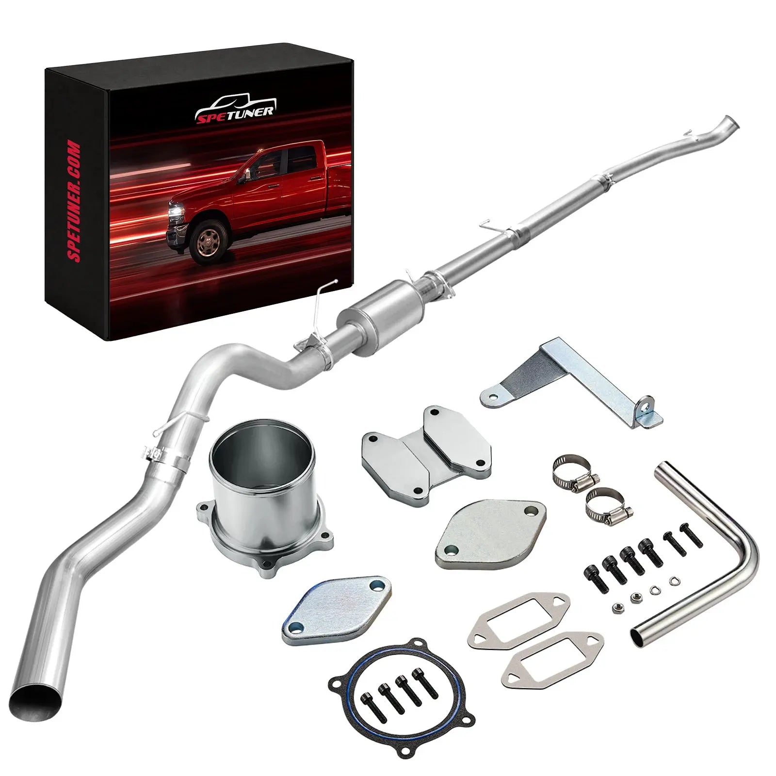 EGR/DPF Delete Kit for 2007.5-2009 Dodge Ram 6.7L Cummins 2500/3500 6.7 Cummins SPEtuner