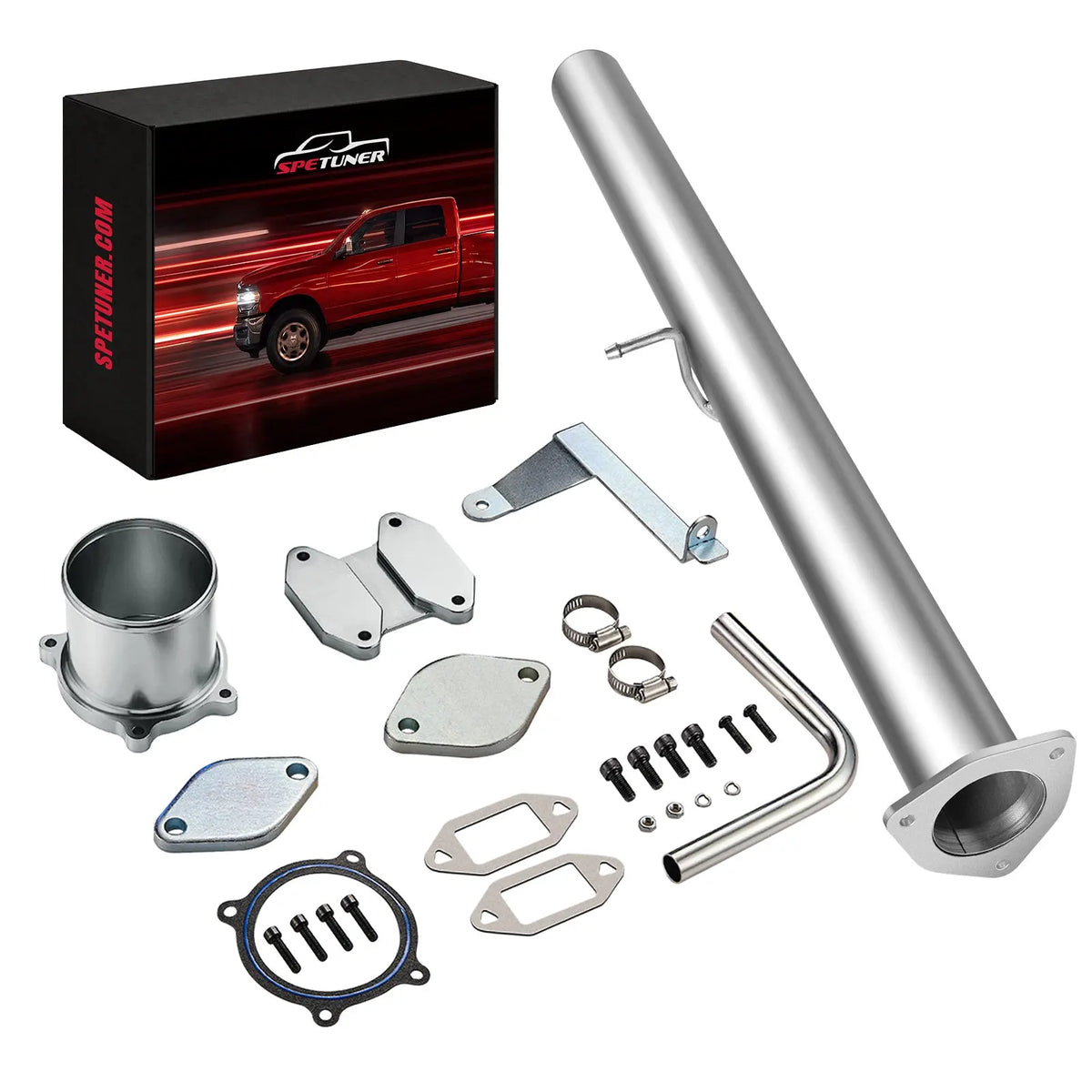 EGR/DPF Delete Kit for 2007.5-2009 Dodge Ram 6.7L Cummins 2500/3500 6.7 Cummins SPEtuner
