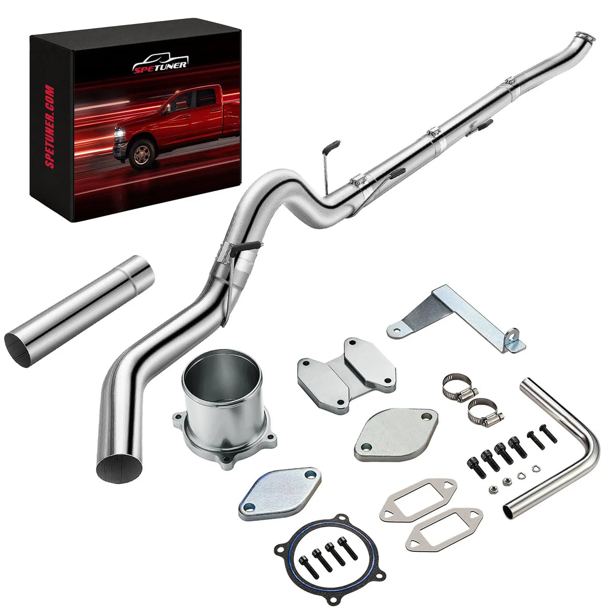 EGR/DPF Delete Kit for 2007.5-2009 Dodge Ram 6.7L Cummins 2500/3500 6.7 Cummins SPEtuner