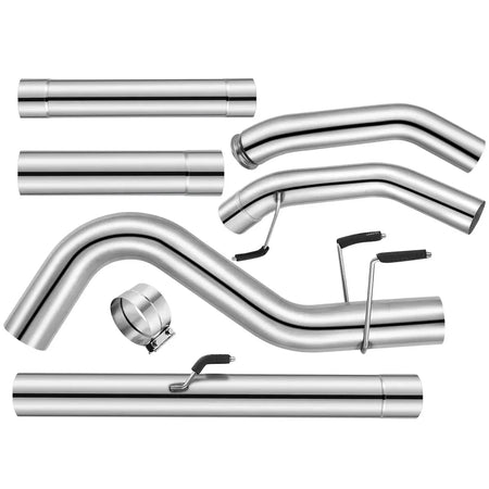 4" /5" 2007-2009 6.7 Cummins DPF Delete Race Pipe | Dodge Ram 2500/3500|SPETUNER-6