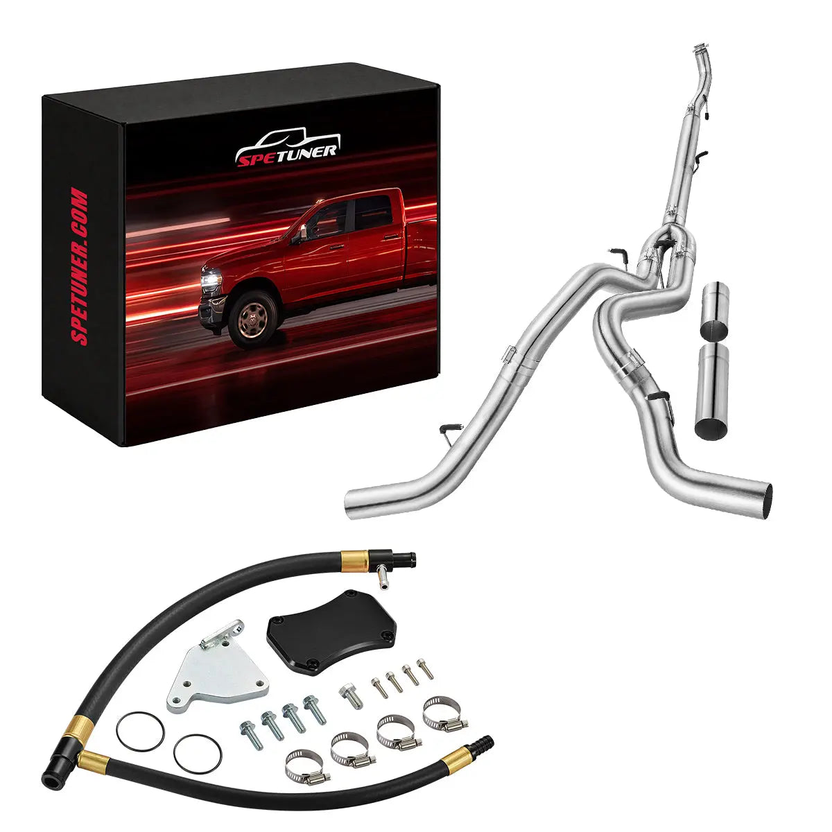 EGR/DPF Delete Kit for 2011-2016 6.6L Duramax LML SPETUNER