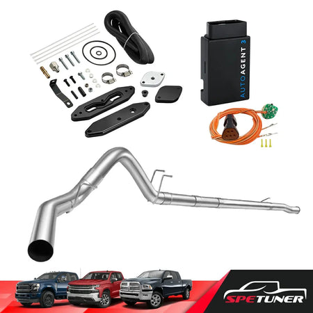 DPF/DEF/EGR All-in-One Delete Kit for 2011-2019 Ford 6.7L Powerstroke F250 F350 F450 SPETUNER