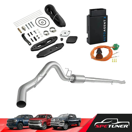 DPF/DEF/EGR All-in-One Delete Kit for 2011-2019 Ford 6.7L Powerstroke F250 F350 F450 SPETUNER
