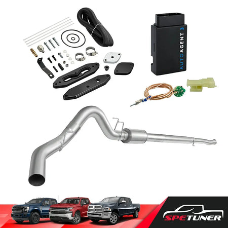 DPF/DEF/EGR All-in-One Delete Kit for 2011-2019 Ford 6.7L Powerstroke F250 F350 F450 SPETUNER