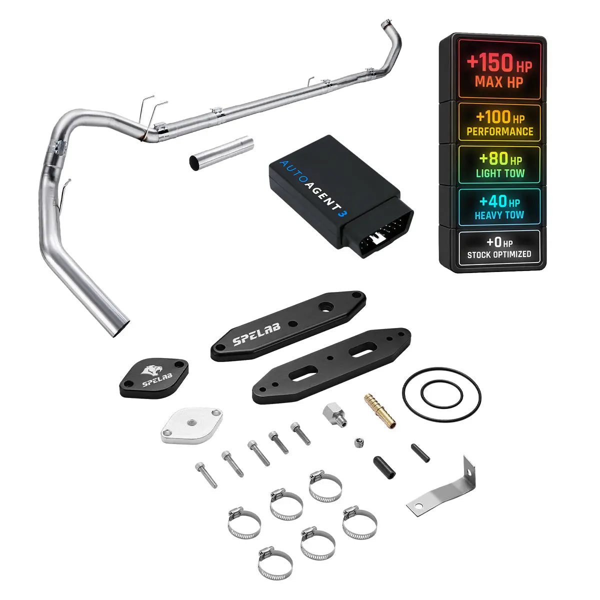 DPF/DEF/EGR All-in-One Delete Kit for 2020-2024 Ford 6.7L Powerstroke F250 F350 F450 SPETUNER