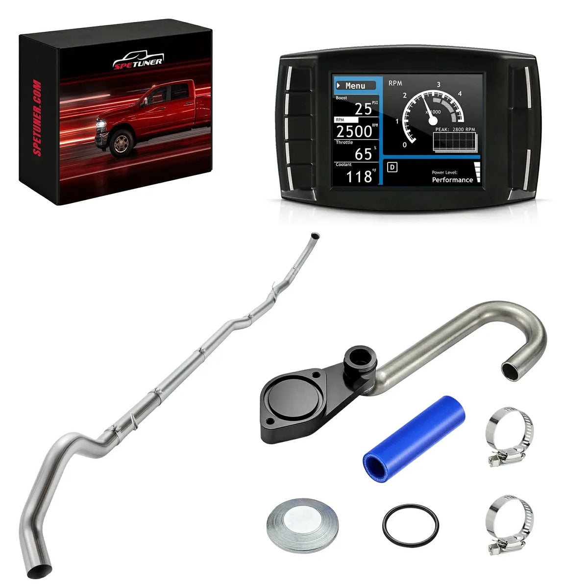 DEF/EGR/DPF Delete Kit for 2003-2007 Ford 6.0L Powerstroke F-250/F-350 SPETUNER