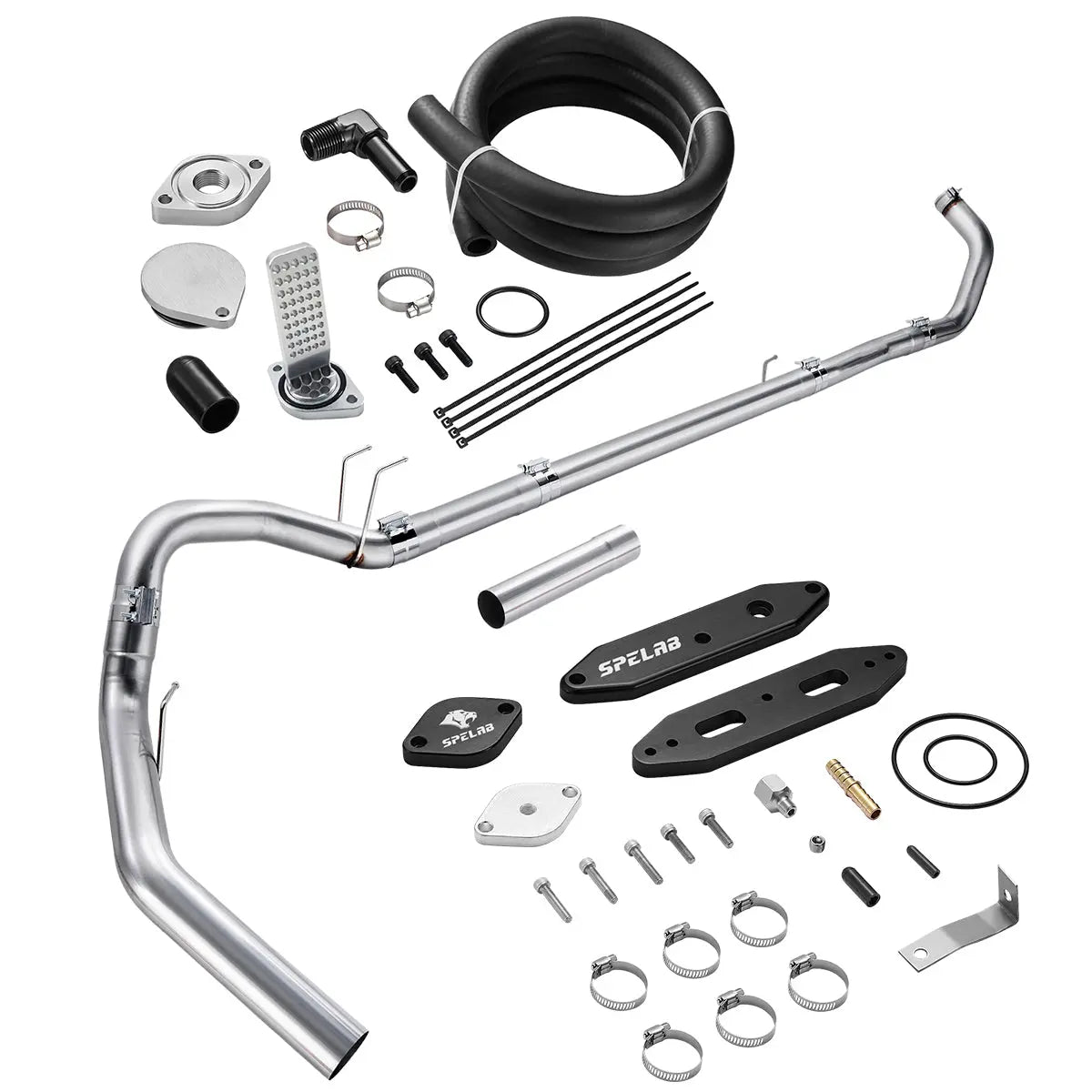 2020-2025 Ford 6.7L Powerstroke turbo-back exhaust, EGR delete and CCV catch can kit | SPETUNER