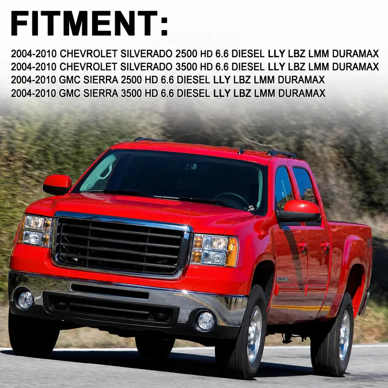 2004-2010 6.6L LLY LBZ LMM Duramax CCV PCV ReRoute Delete Kit SPETUNER