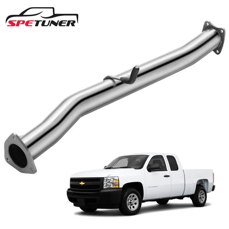 4"/5" 2007.5-2010 LMM  6.6L Duramax DPF Delete Race Pipe |SPETUNER