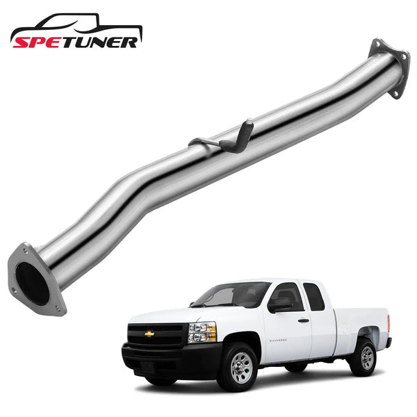 4"/5" 2007.5-2010 LMM  6.6L Duramax DPF Delete Race Exhaust Pipe