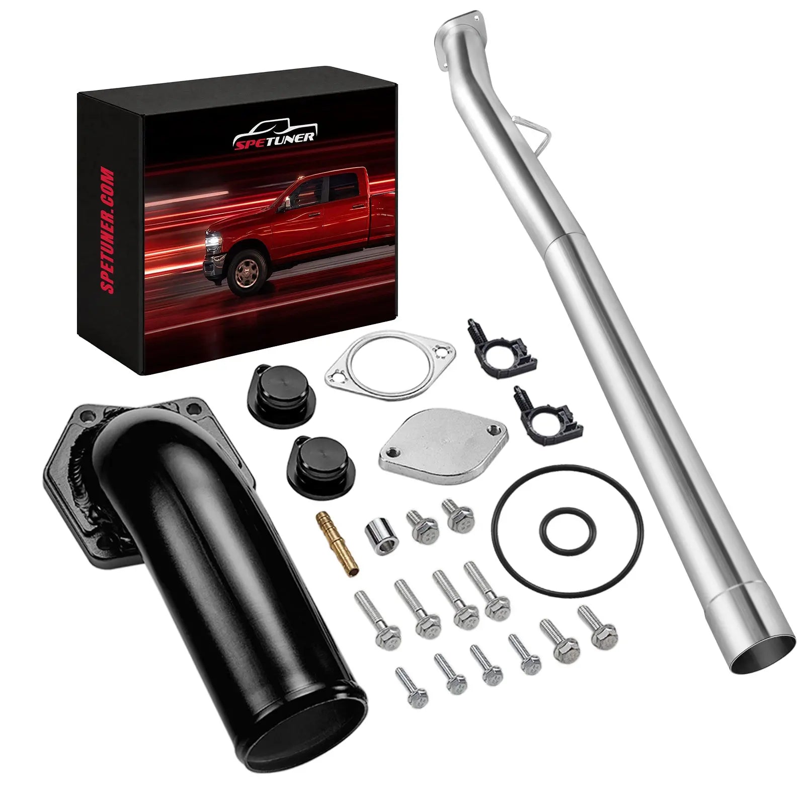 EGR/DPF Delete Kit for 2008-2010 Ford F250/F350/F450 6.4L Powerstroke SPETUNER