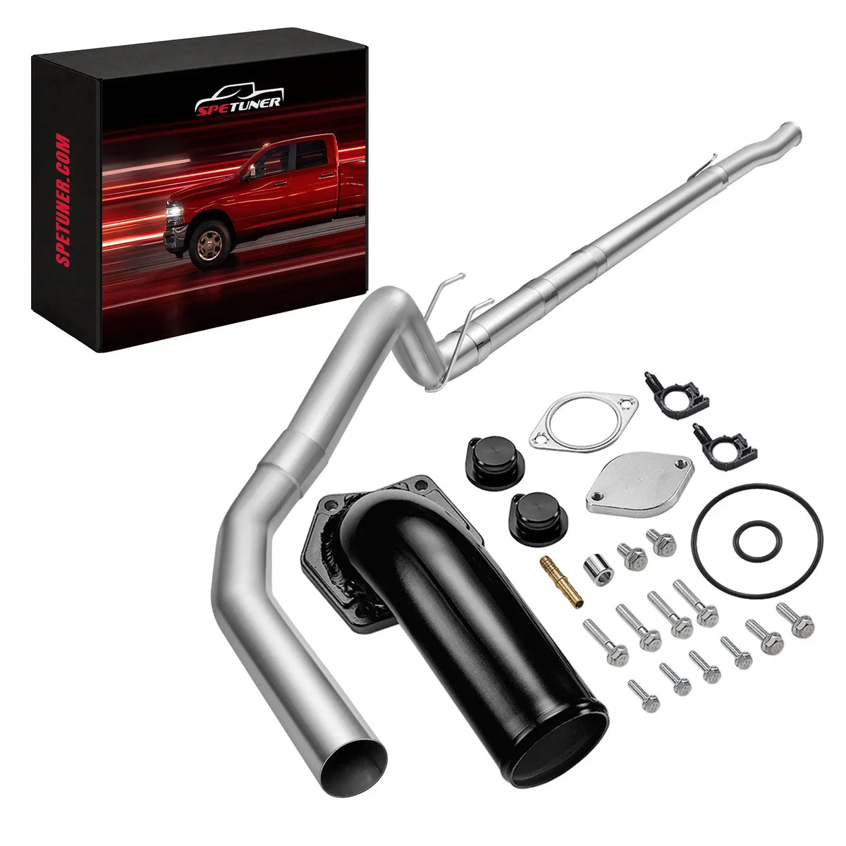 EGR/DPF Delete Kit for 2008-2010 Ford F250/F350/F450 6.4L Powerstroke SPETUNER
