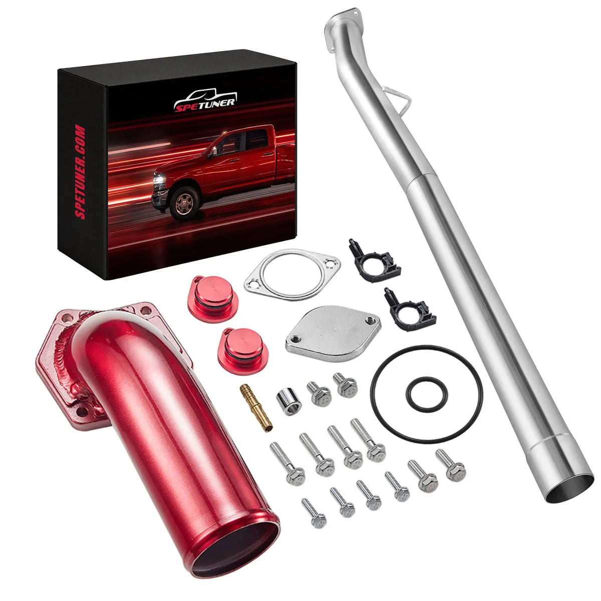 EGR/DPF Delete Kit for 2008-2010 Ford F250/F350/F450 6.4L Powerstroke SPETUNER