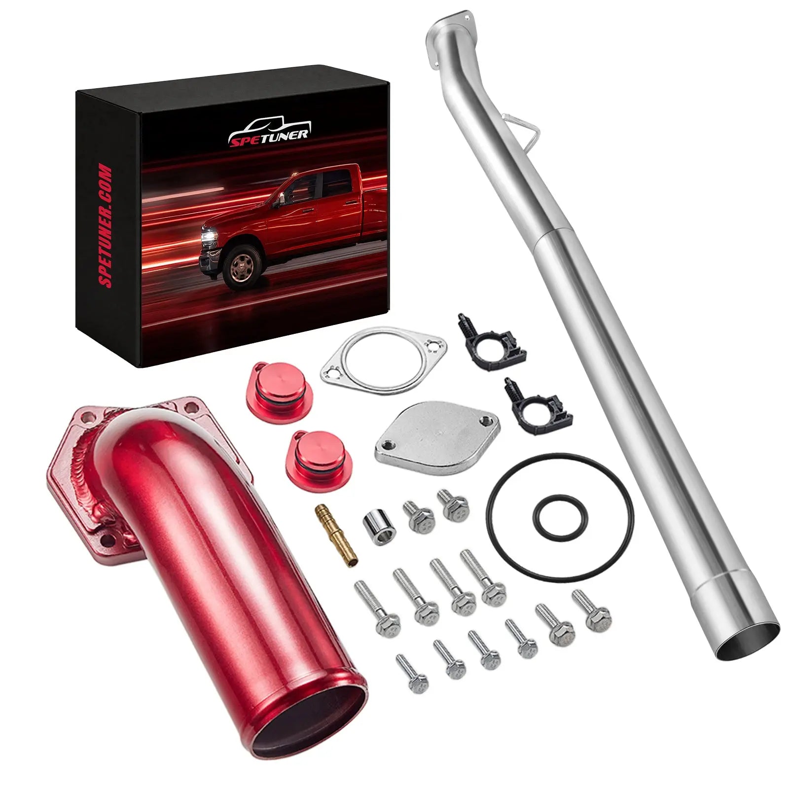 EGR/DPF Delete Kit for 2008-2010 Ford F250/F350/F450 6.4L Powerstroke SPETUNER