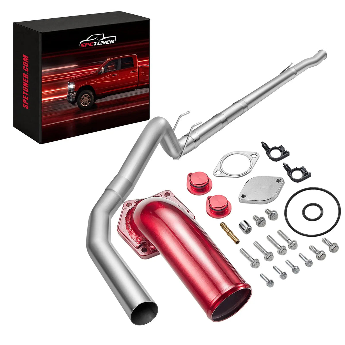 EGR/DPF Delete Kit for 2008-2010 Ford F250/F350/F450 6.4L Powerstroke SPETUNER