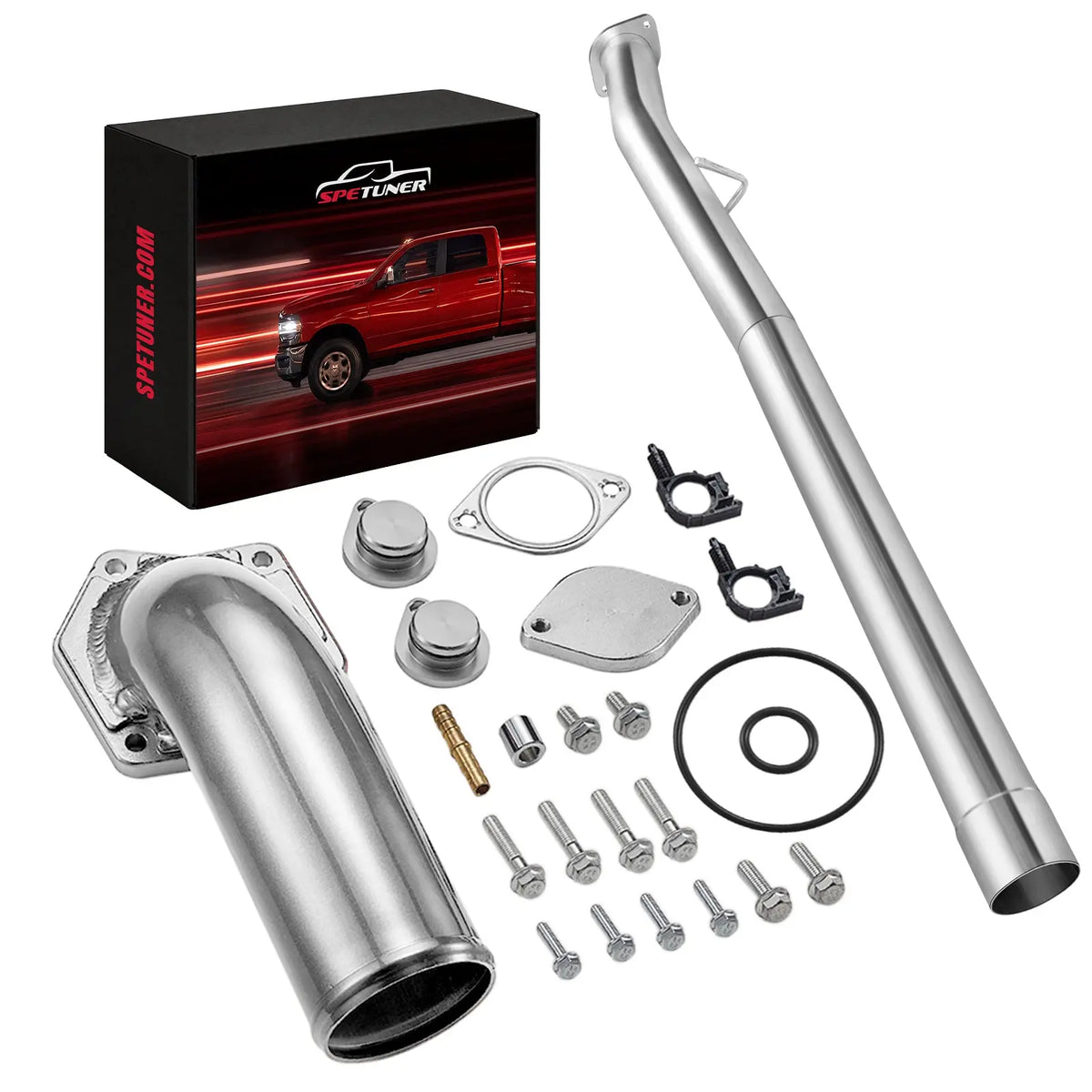 EGR/DPF Delete Kit for 2008-2010 Ford F250/F350/F450 6.4L Powerstroke SPETUNER