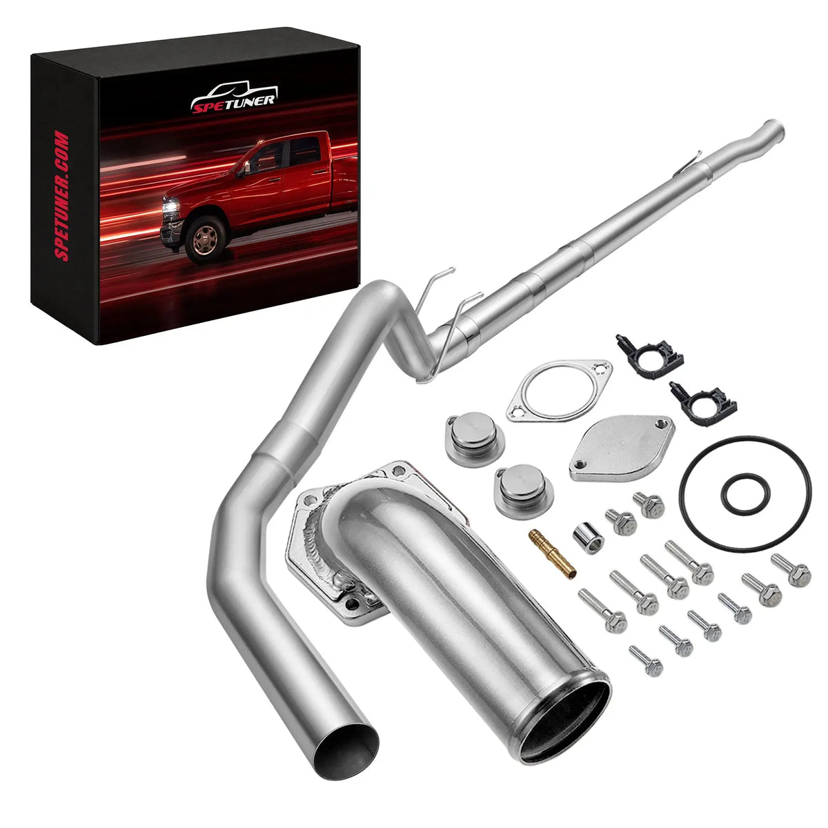 EGR/DPF Delete Kit for 2008-2010 Ford F250/F350/F450 6.4L Powerstroke SPETUNER