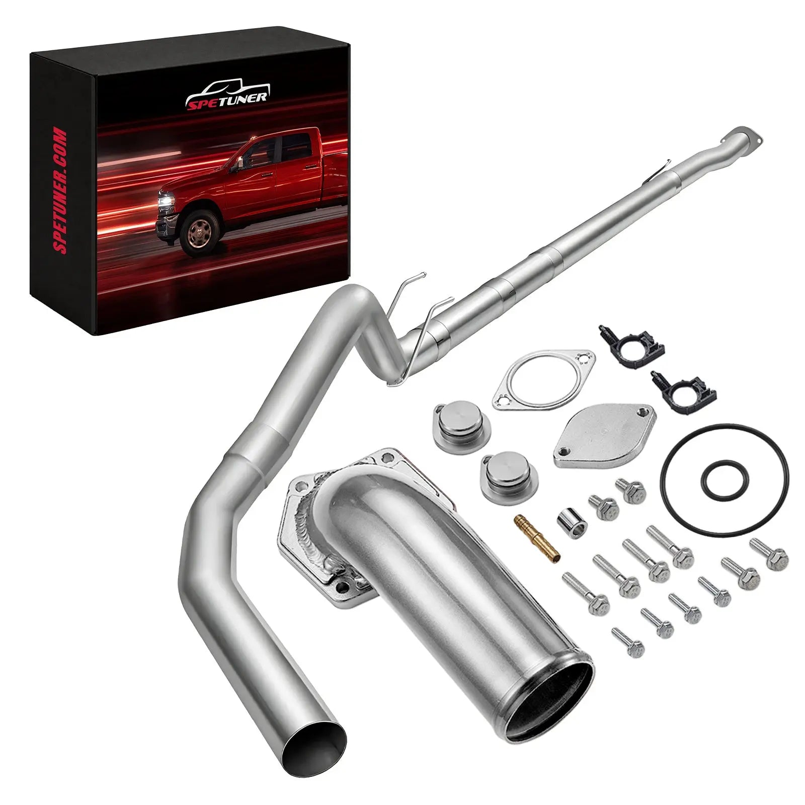 EGR/DPF Delete Kit for 2008-2010 Ford F250/F350/F450 6.4L Powerstroke SPETUNER