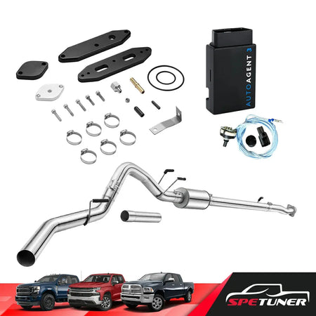 DPF/DEF/EGR All-in-One Delete Kit for 2020-2024 Ford 6.7L Powerstroke F250 F350 F450 SPETUNER