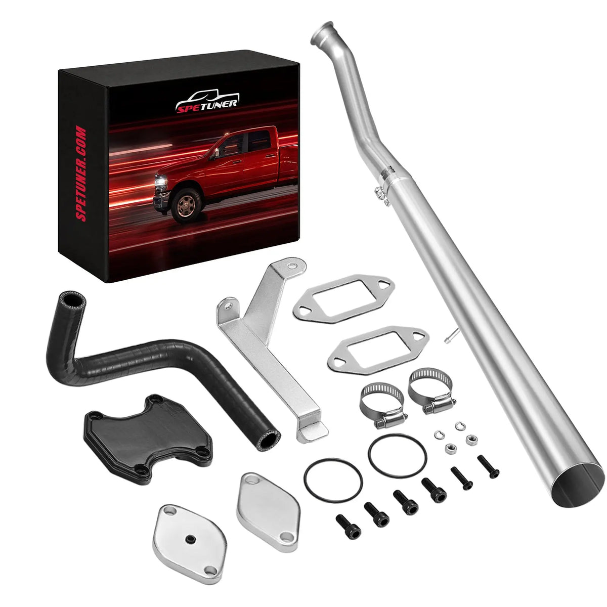 EGR/DPF Delete Kit for 2007.5-2009 Dodge Ram 6.7L Cummins 2500/3500 6.7 Cummins SPEtuner