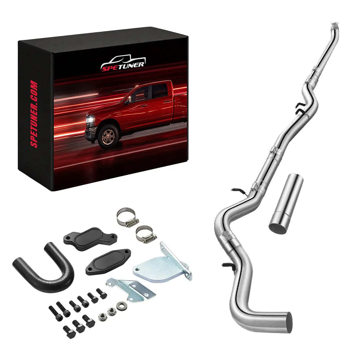 EGR/DPF Delete Kit for 2007.5-2010 Chevy Silverado & GMC Sierra 2500HD/3500HD 6.6L Duramax LMM SPETUNER
