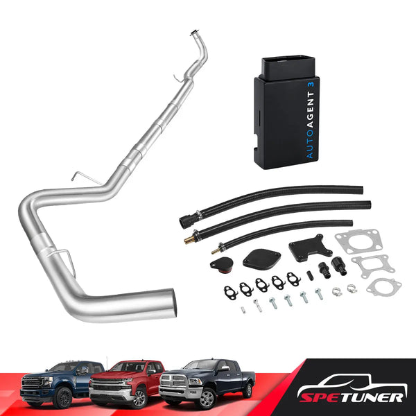 DPF/DEF/EGR Delete Kit with EZ LYNK AUTOAGENT 3 for 2017-2023 6.6L Duramax L5P 2500HD 3500HD All-in-One Kit