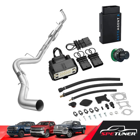 DPF/DEF/EGR Delete for 2017-2023 6.6L Duramax L5P 2500HD 3500HD All-in-One Kit SPETUNER