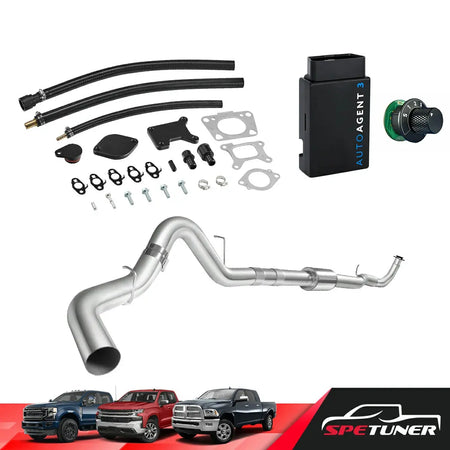 DPF/DEF/EGR Delete for 2017-2023 6.6L Duramax L5P 2500HD 3500HD All-in-One Kit SPETUNER