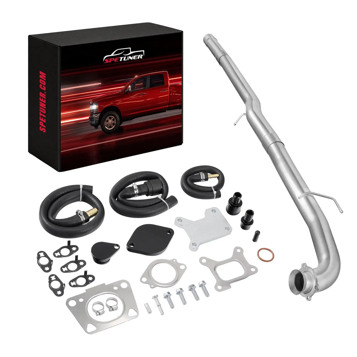EGR/DPF Delete Kit for 2017+ 6.6L Duramax L5P 2500HD 3500HD SPETUNER