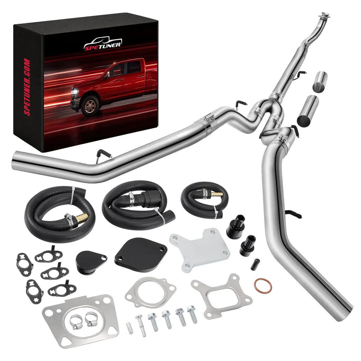 EGR/DPF Delete Kit for 2017+ 6.6L Duramax L5P 2500HD 3500HD SPETUNER