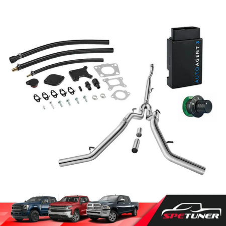 DPF/DEF/EGR Delete for 2017-2023 6.6L Duramax L5P 2500HD 3500HD All-in-One Kit SPETUNER
