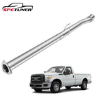 4"/5" 2011-2019 Ford 6.7 Powerstroke DPF Delete Race Pipe w/Muffler Exhaust