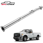 4"/5" 2020+ Ford 6.7 Powerstroke DPF Delete Race Exhaust Pipe w/Muffler Exhaust