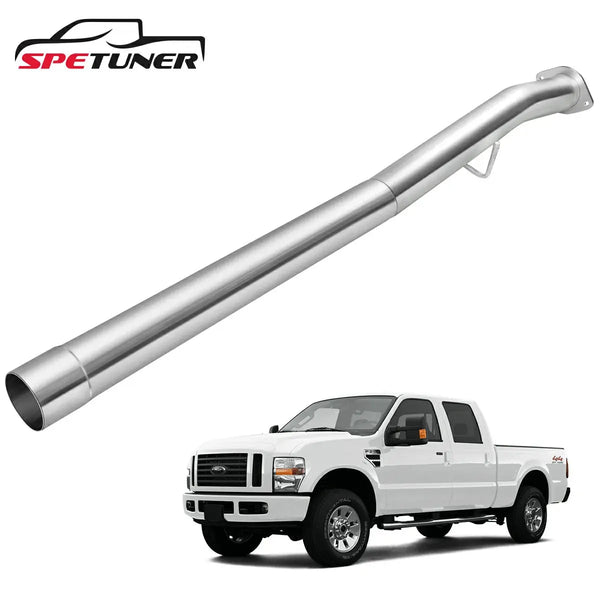 4"/5" 2008-2010 Ford 6.4 Powerstroke Cat & DPF Delete Exhaust Race Pipe