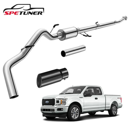 3.5''/4" 2018-2020 3.0 Powerstroke DPF Delete Race Pipe | Ford F-150|SPETUNER-2