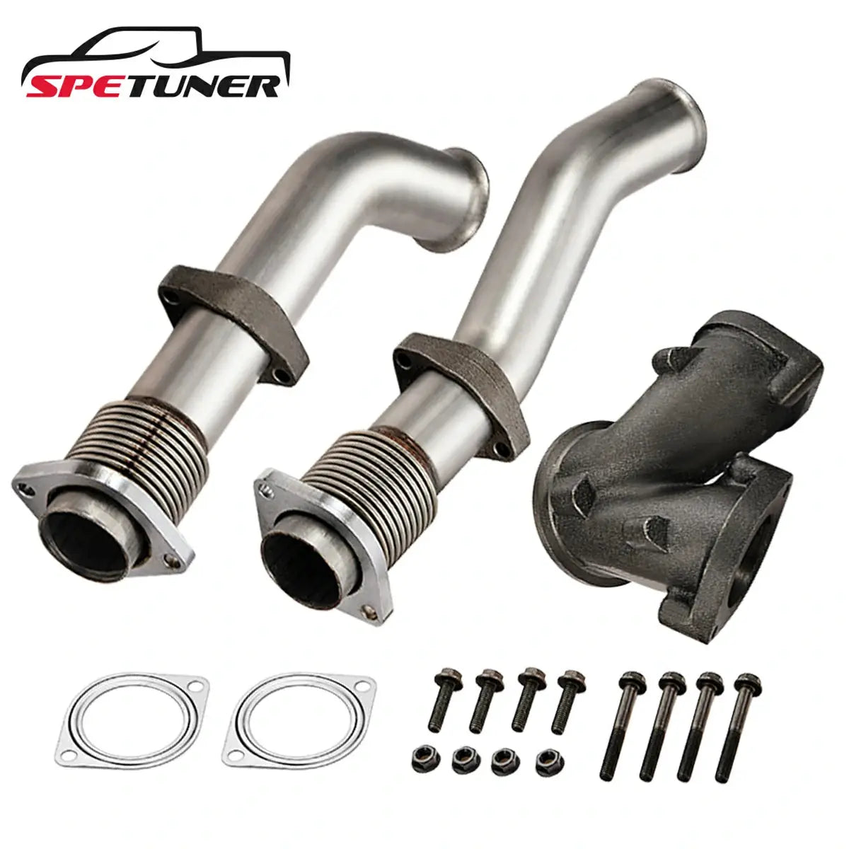 Bellowed Up-Pipe Kit & EBPV & Turbo for Ford 1999.5-2003 7.3L Powerstroke SPEtuner