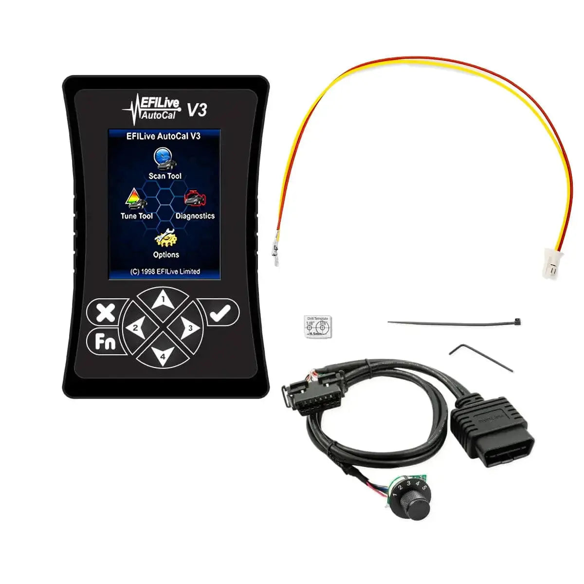 EFILive AutoCal V3 DPF Delete Tuner For 2006-2021 Dodge RAM Cummins and 2001-2016 Duramax SPETUNER