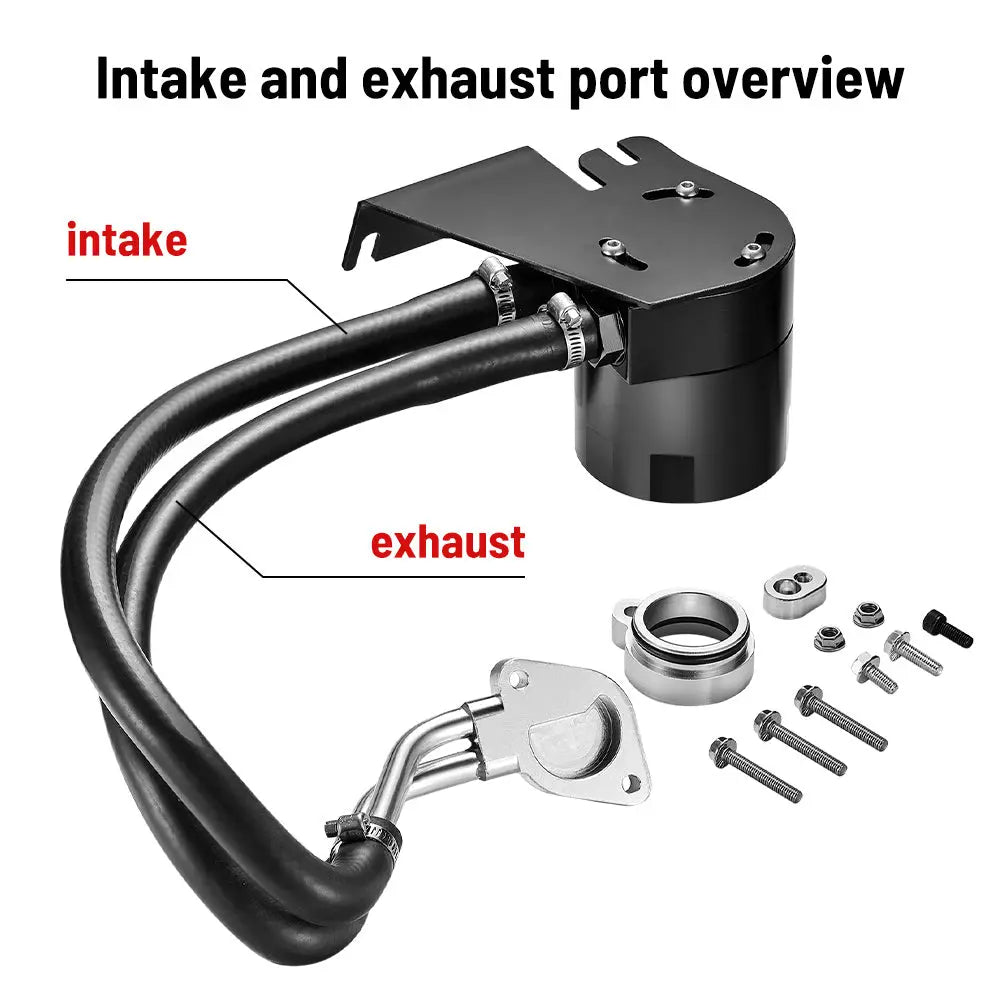 2011+ Ford 6.7L Powerstroke CCV Reroute/Delete w/Catch Can Internal&External Kit |SPETUNER-6