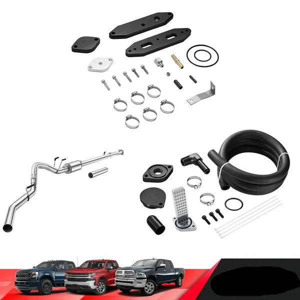 DPF/EGR/CCV All-in-One Delete Kit for 2020-2025 Ford 6.7L Powerstroke | Spetuner